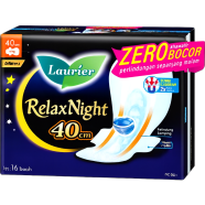 Laurier Sanitary Napkin Relax night Wing-16 pcs image