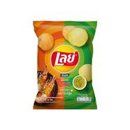 Lays Rock G.Prawn and Seafood Sauce 2in1 Potato Chips 48 gm image