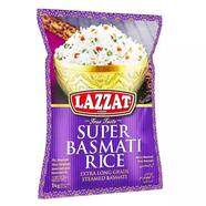 Lazzat Super Basmati Rice Extra Long Grain Streamed Basmati - Rice-1 Kg icon