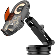 Ldnio MA30- 15W Wireless Charging Type C Magnetic Car Phone Holder Infrared Sensor Car Mount Mobile Phone Car Holder image