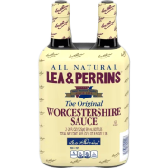 Lea and Perrins The Original Worcestershire Sauce 2 X 591 ml image
