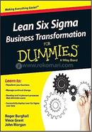 Lean Six Sigma Business Transformation For Dummies image