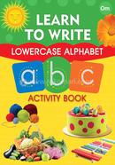 Learn to Write : Lowercase Alphabet image