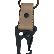 Leather Brown Leather Key Ring image