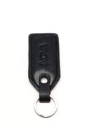 Leather Key Ring - Black - LK01 image