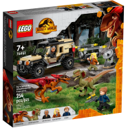 Lego 76951 Pyroraptor And Dilophosaurus Transport image