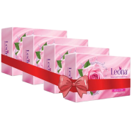 Leona Rose and Glycerin Soap 100gm 4pcs Combo image