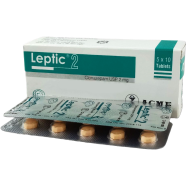 Leptic 2 mg Tablet 10's Strip image