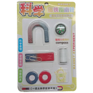 Levin 10PCS Physics Science Magnet KIT for Education Science Experiment Tool with Magnet Power Including BAR/Ring/Horseshoe. image