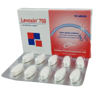 Levoxin 750 mg Tablet 10's Strip image