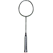 Li-Ning Xi-Phos X1 Badminton Racket With String - Black And Ash image