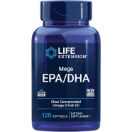 Life Extension Mega Epa Dha 120 Softgels image
