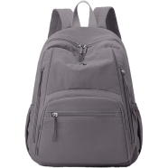 Light Waterproof Large Capacity Puff Backpack Elegant Purple image