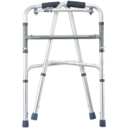 Light Weight Height Adjustable Foldable Walker For Old Age people Patients Men Women And Adults image