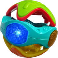 Light and Music Baby Rattle Ball image