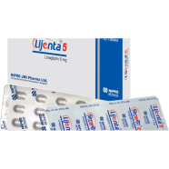 Lijenta 5 mg Tablet 15's Strip image