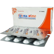 Lijenta-M 2.5 mg, 850 mg Tablet 8's Strip image
