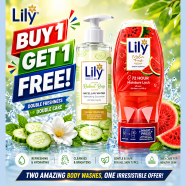 Lily Radiant Rinse Micellar Water 200 ml (Buy 1 Get 1 Melon Fresh Body Wash 250 ml FREE) image