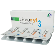 Limaryl 3mg Tablet 10's Strip image