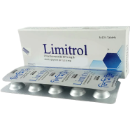 Limitrol 12.5 mg 5 mg Tablet 10's Strip image