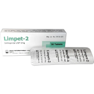 Limpet 2 mg Tablet 14's Strip image