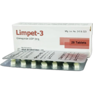 Limpet 3 mg Tablet 14's Strip image