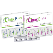 Linax-E 10 mg, 5 mg Tablet 10's Strip image
