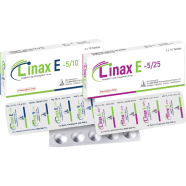 Linax-E 25 mg, 5 mg Tablet 10's Strip image