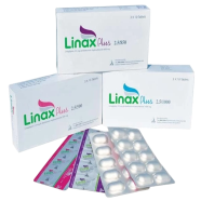 Linax Plus 2.5 mg, 850 mg Tablet 10's Strip image