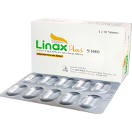 Linax Plus 5 mg, 1000 mg Tablet (Extended Release) 10's Strip image