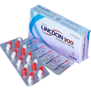 Lincocin 300 mg Capsule 10's Strip image