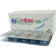 Lindac 100 mg Tablet 10's Strip image