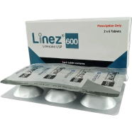 Linez 600 mg Tablet 6's Strip image