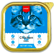 Linsen Cat Pate - Chicken For All Age Cats 100g | Cat Wet Food image