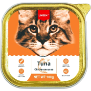 Linsen Cat Pate - Tuna For All Age Cats 100g | Cat Wet Food image