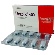 Linzolid 400mg Tablet 10's Strip image