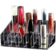 Lipstick Shelf Organizer Transparent Makeup Stand for Lipstick Lip Gloss image