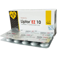 Liptor Ez 10 mg 10 mg Tablet 10's Strip image