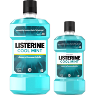 Listerine Mouth Wash Set Cool Mint 750ml And 250ml Thailand image