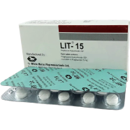 Lit 15 mg Tablet 10's Strip image