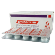 Lithosun SR 400 mg Tablet 10's Strip image