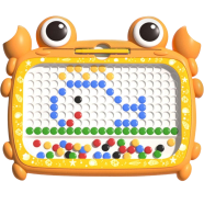 Little Cute Duck Magnetic Drawing Board, Large Doodle Board With Magnetic Pen and Beads, Magnetic Dot Art, Educational Toys Montessori Preschool Travel Toys icon