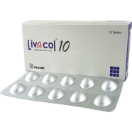 Livacol 10 mg Tablet 10's strip image