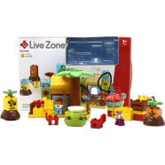 Live Zone Happy Farm Building Block Set Premium Lego Puzzle image
