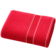 Livingtex Bath Towel Red 70 X 140 CM image