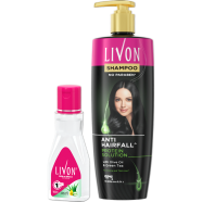 Livon Anti Hairfall Protein Shampoo 300ml and Livon Hair Serum 100ml - Combo image
