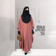 Glam TouchLiyana Kafan Abaya Onion-Pink image