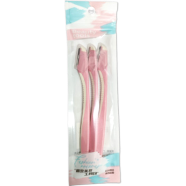 Lmltop Beauty Tools Fashion Makeup Razor 3pcs Pink image
