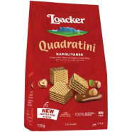 Loacker Quadratini Napolitaner Bite Size Wafer 125gm image