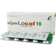Locol 10 mg Tablet 10's Strip image